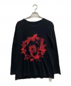 s'yteサイト）の古着「Bloody Cat 2 ロングスリーブカットソー」｜ブラック
