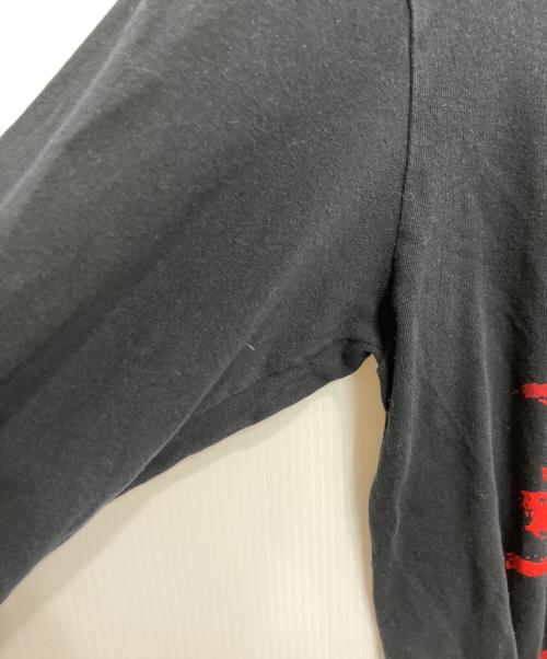 s'yte（サイト）s'yte (サイト) Bloody Cat 2 ロングスリーブカットソー ブラック サイズ:不明の古着・服飾アイテム