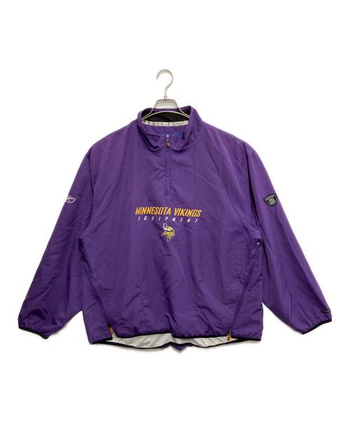 REEBOK（リーボック）REEBOK (リーボック) NFL (ナショナル・フットボール・リーグ) アノラックジャケット パープル サイズ:XLの古着・服飾アイテム