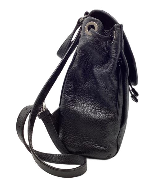 MICHAEL KORS（マイケルコース）MICHAEL KORS (マイケルコース) レザーミニリュック ブラックの古着・服飾アイテム