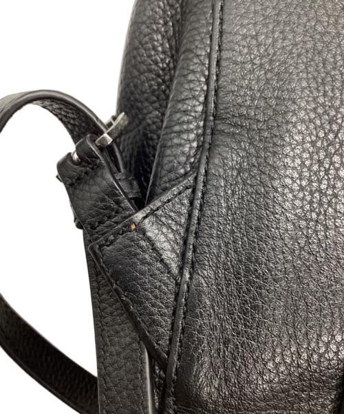 MICHAEL KORS（マイケルコース）MICHAEL KORS (マイケルコース) レザーミニリュック ブラックの古着・服飾アイテム