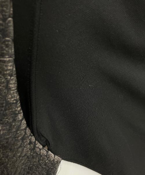 COMME des GARCONS HOMME PLUS（コムデギャルソンオムプリュス）COMME des GARCONS HOMME PLUS (コムデギャルソンオムプリュス) クロコレイヤード長袖カットソー ブラック サイズ:Lの古着・服飾アイテム