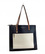 MARC JACOBSマークジェイコブス）の古着「トートバッグ」｜ブラック×ブラウン