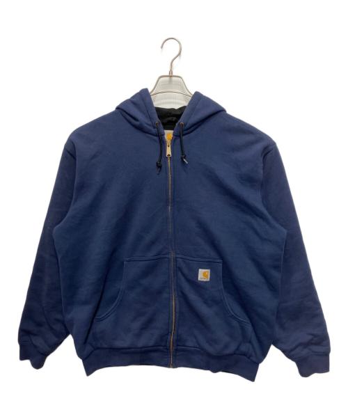 CarHartt（カーハート）CarHartt (カーハート) ジップパーカー ネイビー サイズ:Ｌの古着・服飾アイテム