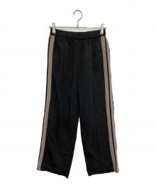 JOURNAL STANDARD（ジャーナルスタンダード）の古着「リヨセルリネンラインパンツ」｜ブラック