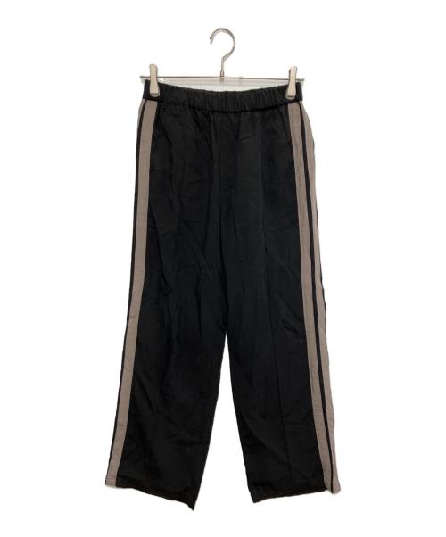 JOURNAL STANDARD（ジャーナルスタンダード）JOURNAL STANDARD (ジャーナルスタンダード) リヨセルリネンラインパンツ ブラック サイズ:36の古着・服飾アイテム