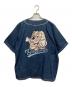GALFY (ガルフィー) デニムベースボールシャツ ブルー サイズ:大型犬：8000円