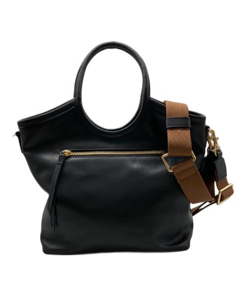 LANVIN en Bleu（ランバンオンブルー）LANVIN en Bleu (ランバンオンブルー) カリテ2WAYショルダーバッグ ブラックの古着・服飾アイテム