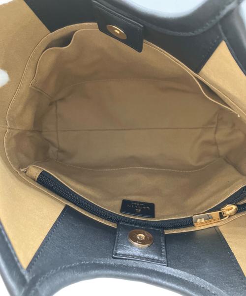 LANVIN en Bleu（ランバンオンブルー）LANVIN en Bleu (ランバンオンブルー) カリテ2WAYショルダーバッグ ブラックの古着・服飾アイテム