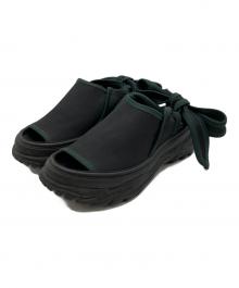 TOGA PULLA（トーガ プルラ）の古着「CUTOUT SNEAKERS SANDALS」｜ブラック