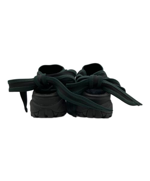 TOGA PULLA（トーガ プルラ）TOGA PULLA (トーガ プルラ) CUTOUT SNEAKERS SANDALS ブラック サイズ:37の古着・服飾アイテム