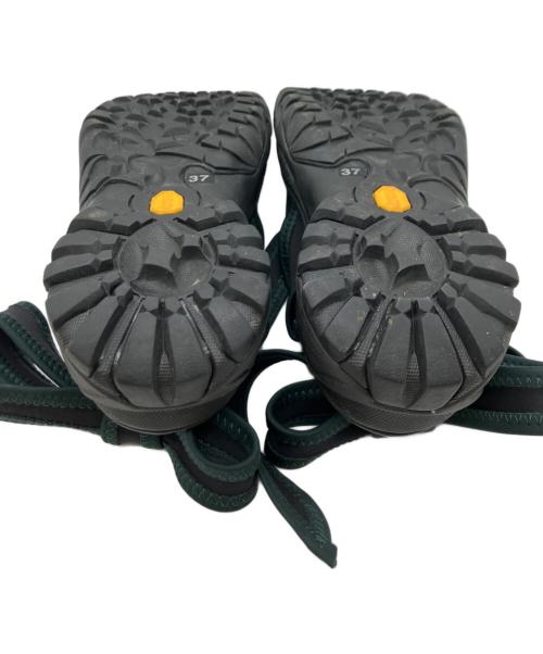 TOGA PULLA（トーガ プルラ）TOGA PULLA (トーガ プルラ) CUTOUT SNEAKERS SANDALS ブラック サイズ:37の古着・服飾アイテム