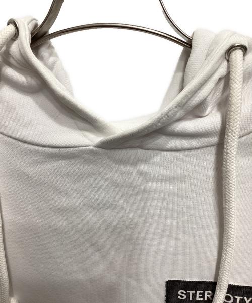 Maison Margiela（メゾンマルジェラ）Maison Margiela (メゾンマルジェラ) ステレオタイプ パーカー ホワイト サイズ:46の古着・服飾アイテム