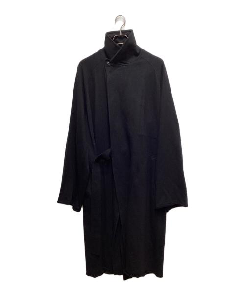 s'yte（サイト）s'yte (サイト) オーバーサイズウールロングガウンコート ブラック サイズ:FREEの古着・服飾アイテム