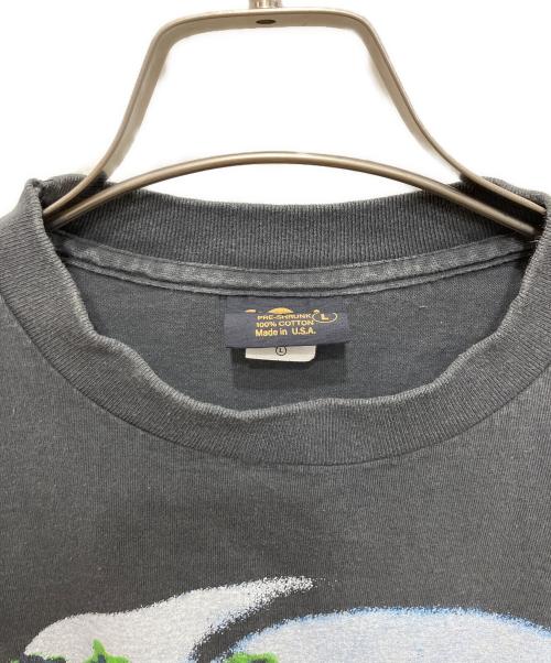 CHANGES（チェンジズ）CHANGES (チェンジズ) ヴィンテージフロッグプリントTシャツ ブラック サイズ:Ｌの古着・服飾アイテム