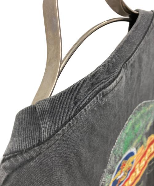 CHANGES（チェンジズ）CHANGES (チェンジズ) ヴィンテージカメレオンプリントTシャツ ブラック サイズ:Ｌの古着・服飾アイテム