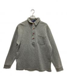 POLO RALPH LAUREN（ポロ・ラルフローレン）の古着「ウールラガーシャツ」｜グレー