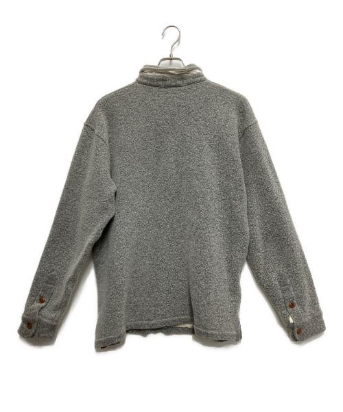 POLO RALPH LAUREN（ポロ・ラルフローレン）POLO RALPH LAUREN (ポロ・ラルフローレン) ウールラガーシャツ グレー サイズ:XLの古着・服飾アイテム