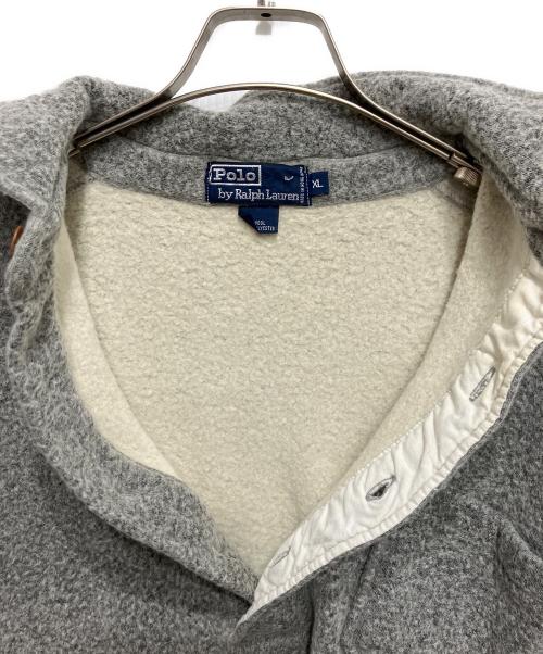 POLO RALPH LAUREN（ポロ・ラルフローレン）POLO RALPH LAUREN (ポロ・ラルフローレン) ウールラガーシャツ グレー サイズ:XLの古着・服飾アイテム