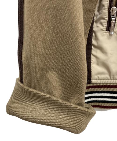 BURBERRY BLACK LABEL（バーバリーブラックレーベル）BURBERRY BLACK LABEL (バーバリーブラックレーベル) 切替トラックジャケット ブラウン サイズ:3の古着・服飾アイテム