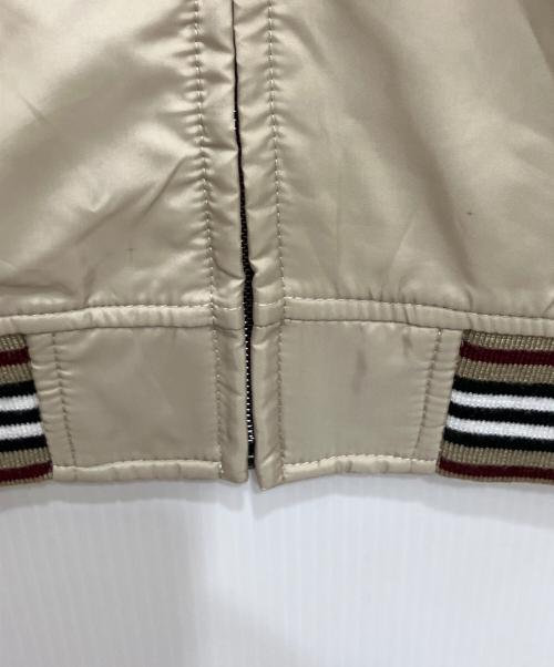 BURBERRY BLACK LABEL（バーバリーブラックレーベル）BURBERRY BLACK LABEL (バーバリーブラックレーベル) 切替トラックジャケット ブラウン サイズ:3の古着・服飾アイテム