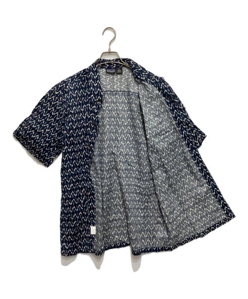 Patagonia（パタゴニア）Patagonia (パタゴニア) カスリ柄ACシャツ ネイビー サイズ:Mの古着・服飾アイテム