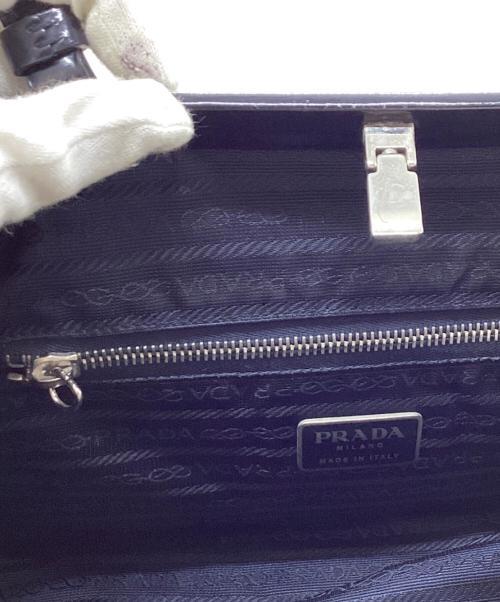 PRADA（プラダ）PRADA (プラダ) ハンドバッグ ブラックの古着・服飾アイテム