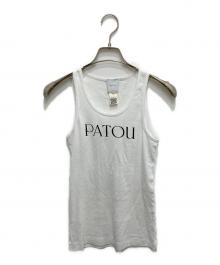 patou（パトゥ）の古着「オーガニックコットン タンクトップ」｜ホワイト