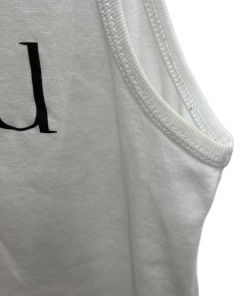 patou（パトゥ）patou (パトゥ) オーガニックコットン タンクトップ ホワイト サイズ:XSの古着・服飾アイテム