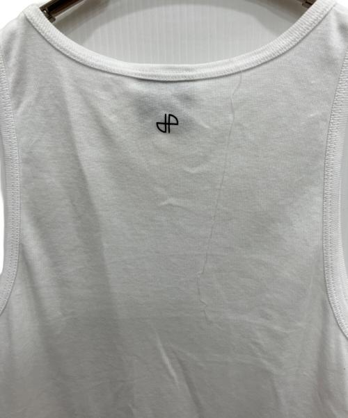 patou（パトゥ）patou (パトゥ) オーガニックコットン タンクトップ ホワイト サイズ:XSの古着・服飾アイテム