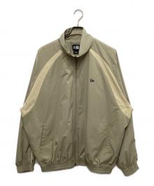 New Era（ニューエラ）の古着「トラックジャケット」｜ベージュ