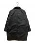 Barbour (バブアー) KAPTAIN SUNSHINE (キャプテンサンシャイン) コラボ3/4オイルドコート ブラック サイズ:M：45000円