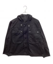 Barbour×KAPTAIN SUNSHINE×JOURNAL STANDARD（バブアー×キャプテンサンシャイン×ジャーナルスタンダード）の古着「ショートフーディジャケット」｜ブラック