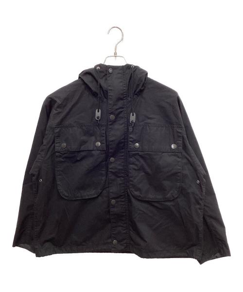 Barbour（バブアー）Barbour (バブアー) KAPTAIN SUNSHINE (キャプテンサンシャイン) JOURNAL STANDARD (ジャーナルスタンダード) ショートフーディジャケット ブラック サイズ:Mの古着・服飾アイテム