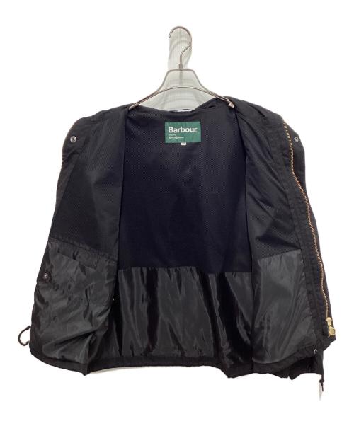 Barbour（バブアー）Barbour (バブアー) KAPTAIN SUNSHINE (キャプテンサンシャイン) JOURNAL STANDARD (ジャーナルスタンダード) ショートフーディジャケット ブラック サイズ:Mの古着・服飾アイテム