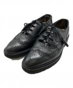 Crockett & Jones×SHIPSクロケット＆ジョーンズ×シップス）の古着「ギリ-2 ウィングチップシューズ」｜ブラック