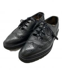 Crockett & Jones×SHIPS（クロケット＆ジョーンズ×シップス）の古着「ギリ-2 ウィングチップシューズ」｜ブラック