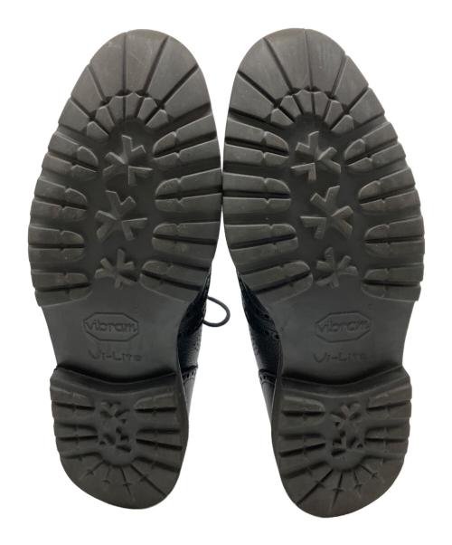 Crockett & Jones（クロケット＆ジョーンズ）Crockett & Jones (クロケット＆ジョーンズ) SHIPS (シップス) ギリ-2 ウィングチップシューズ ブラック サイズ:6 1/2 Eの古着・服飾アイテム