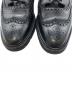 中古・古着 Crockett & Jones (クロケット＆ジョーンズ) SHIPS (シップス) ギリ-2 ウィングチップシューズ ブラック サイズ:6 1/2 E：22000円