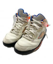 NIKE（ナイキ）の古着「エアジョーダン5 レトロ」｜ホワイト×ブルー