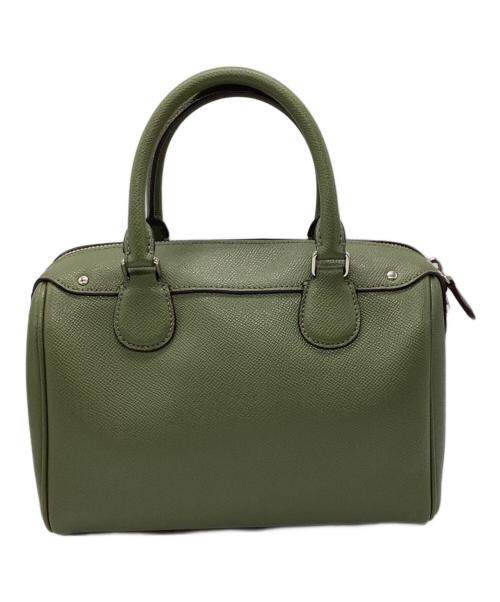 COACH（コーチ）COACH (コーチ) ミニボストンバッグ グリーンの古着・服飾アイテム