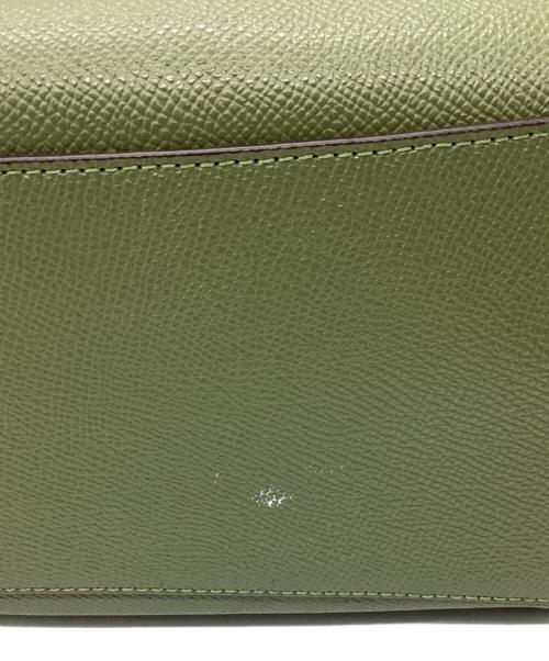 COACH（コーチ）COACH (コーチ) ミニボストンバッグ グリーンの古着・服飾アイテム