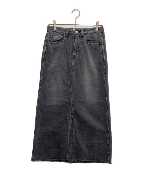 Healthy DENIM（ヘルシーデニム）Healthy DENIM (ヘルシーデニム) Pear Maxiデニムスカート ブラック サイズ:1の古着・服飾アイテム