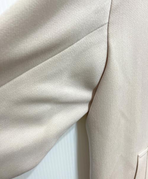UNTITLED（アンタイトル）UNTITLED (アンタイトル) ダブルクロスノーカラーコート ベージュ サイズ:1の古着・服飾アイテム