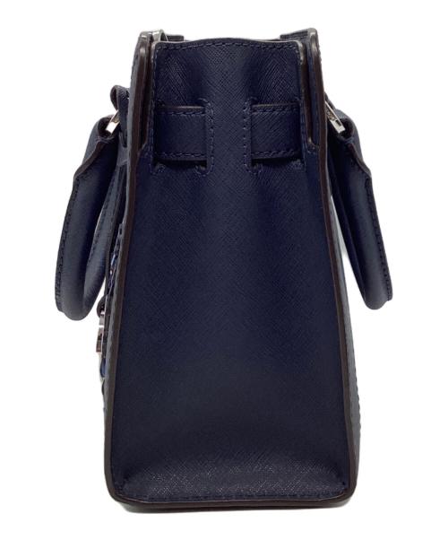 MICHAEL KORS（マイケルコース）MICHAEL KORS (マイケルコース) 2WAYバッグ ネイビーの古着・服飾アイテム