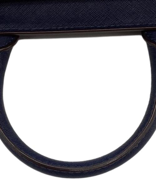 MICHAEL KORS（マイケルコース）MICHAEL KORS (マイケルコース) 2WAYバッグ ネイビーの古着・服飾アイテム