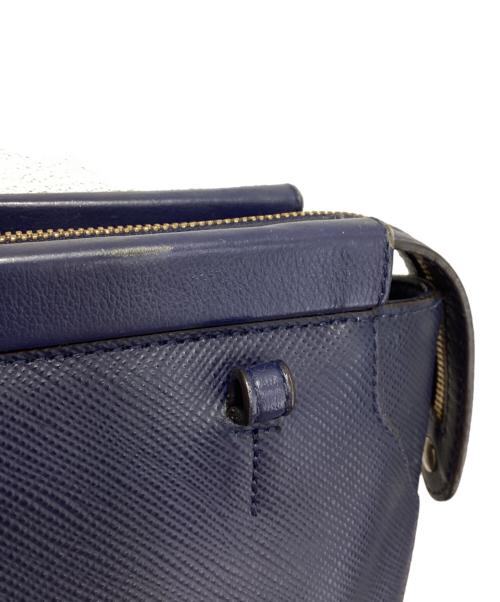FURLA（フルラ）FURLA (フルラ) 2WAYショルダーバッグ ネイビーの古着・服飾アイテム