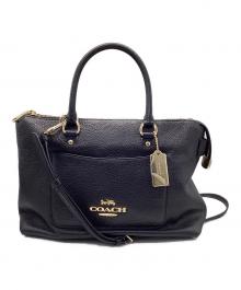 COACH（コーチ）の古着「2WAYバッグ」｜ブラック