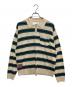 Ecstatic Research（エクスタティック リサーチ）の古着「BORDER POLO KNIT」｜ベージュ