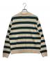 Ecstatic Research (エクスタティック リサーチ) BORDER POLO KNIT ベージュ サイズ:L：10000円